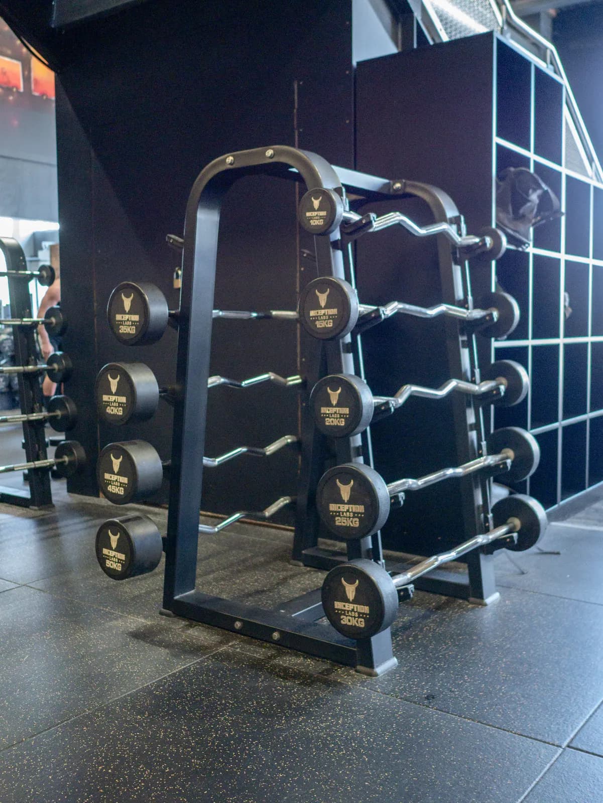Ezy Curl Barbells at Inception Gym Christchurch