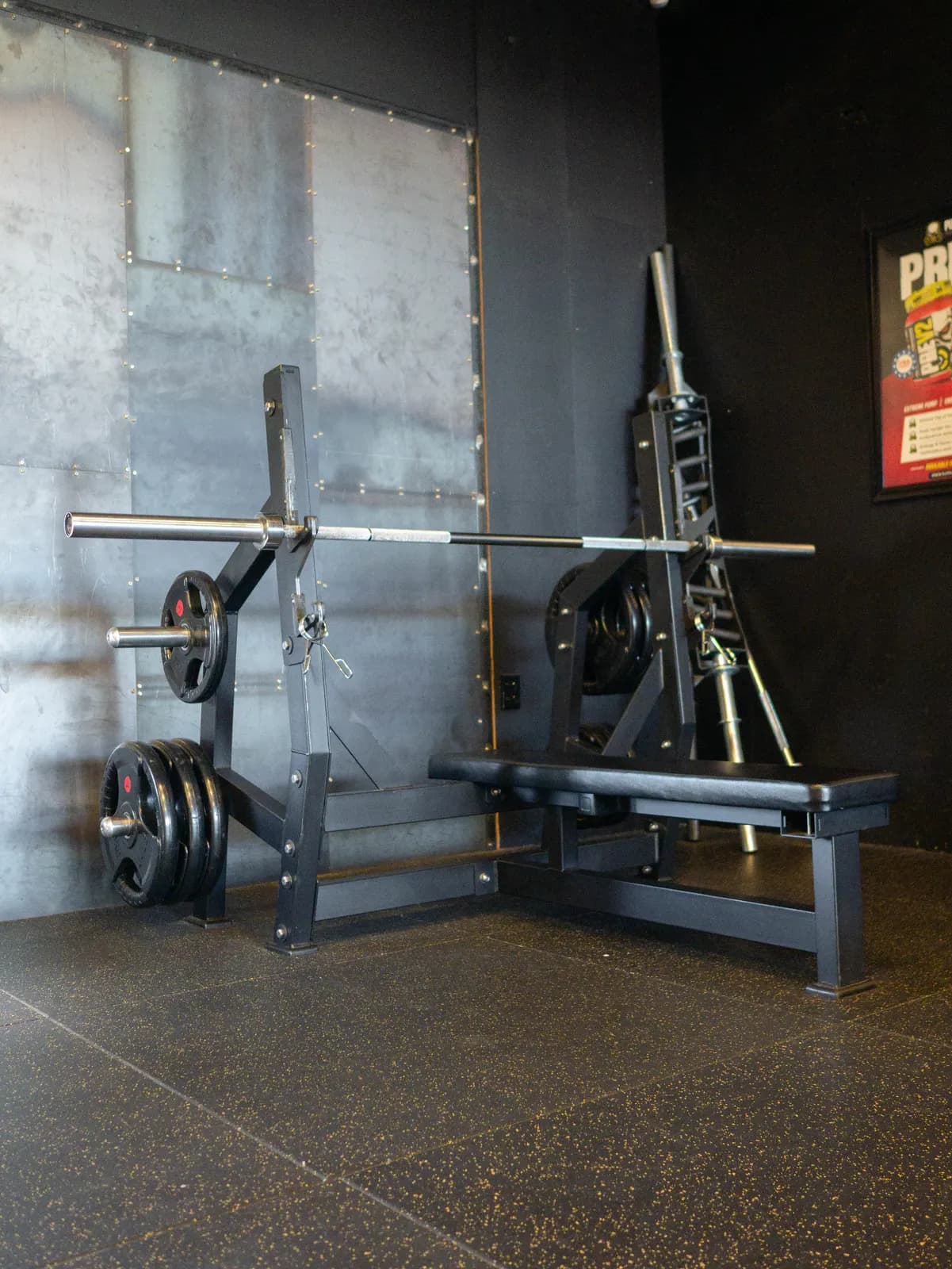Plate Loaded Flat Bench Press 2 at Inception Gym Christchurch