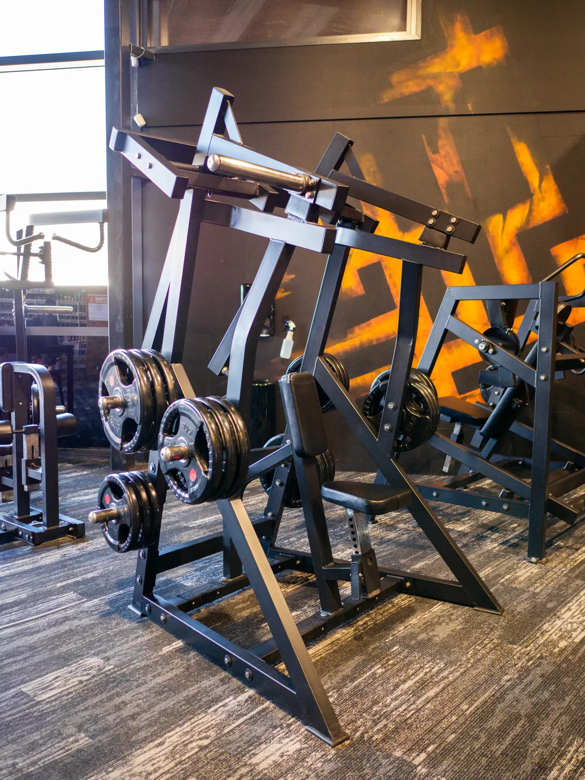 Plate-Loaded Iso-Lateral D.Y. Row Machine at Inception Gym Christchurch