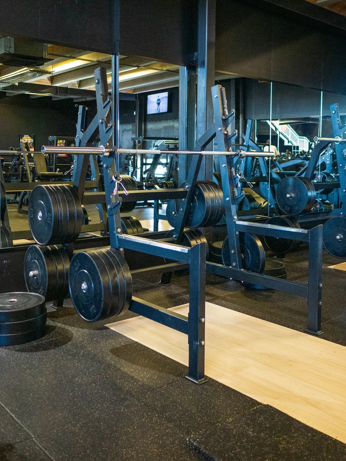 Squat Rack at Inception Gym Christchurch