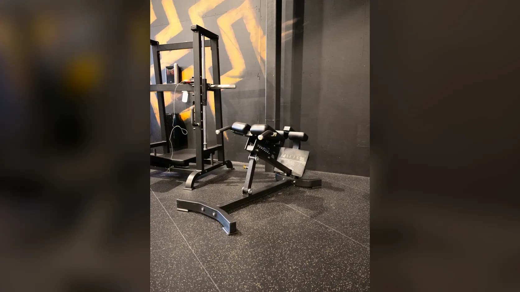 Hyperextension bench at Inception Gym Christchurch for lower back and posterior chain training