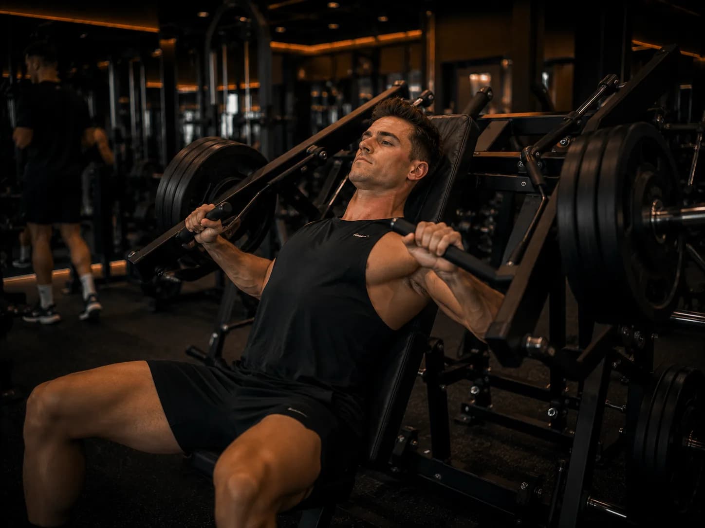 Incline chest press machine at Inception Gym Christchurch